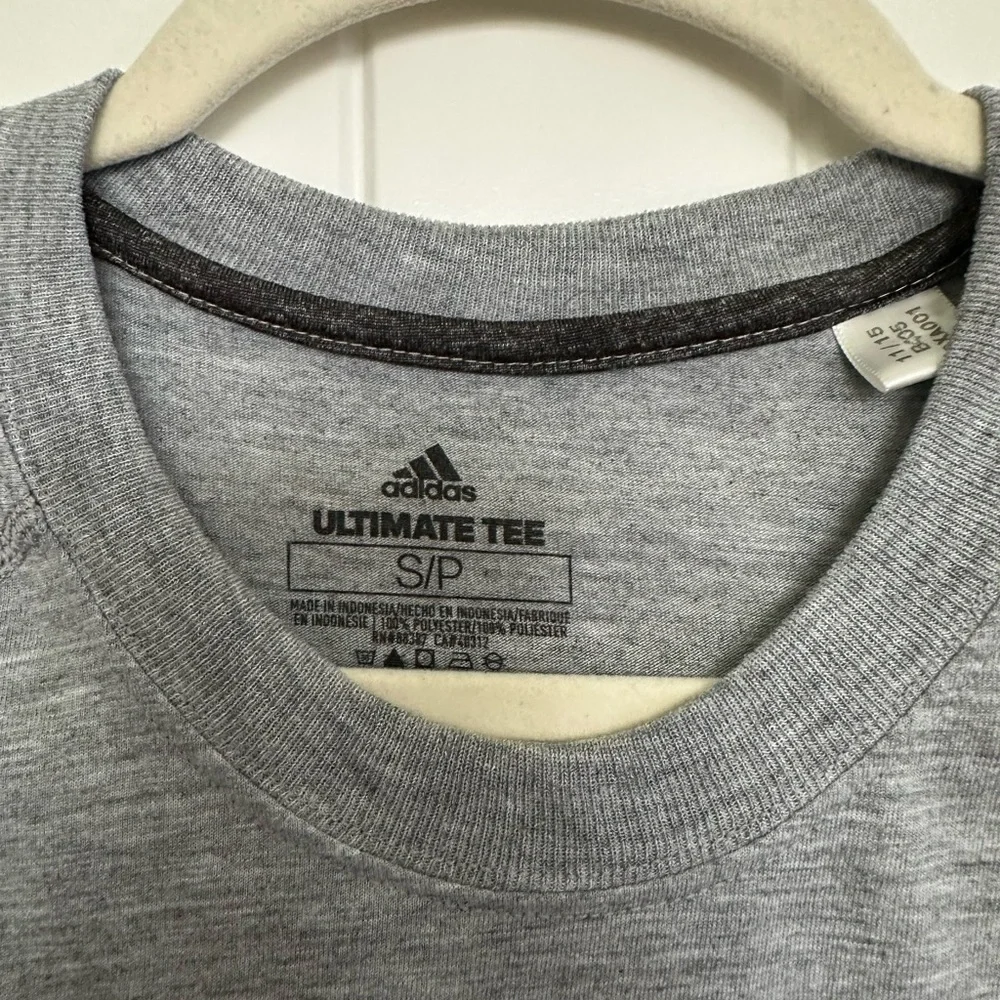 Men’s Adidas Gray Ultimate Tee